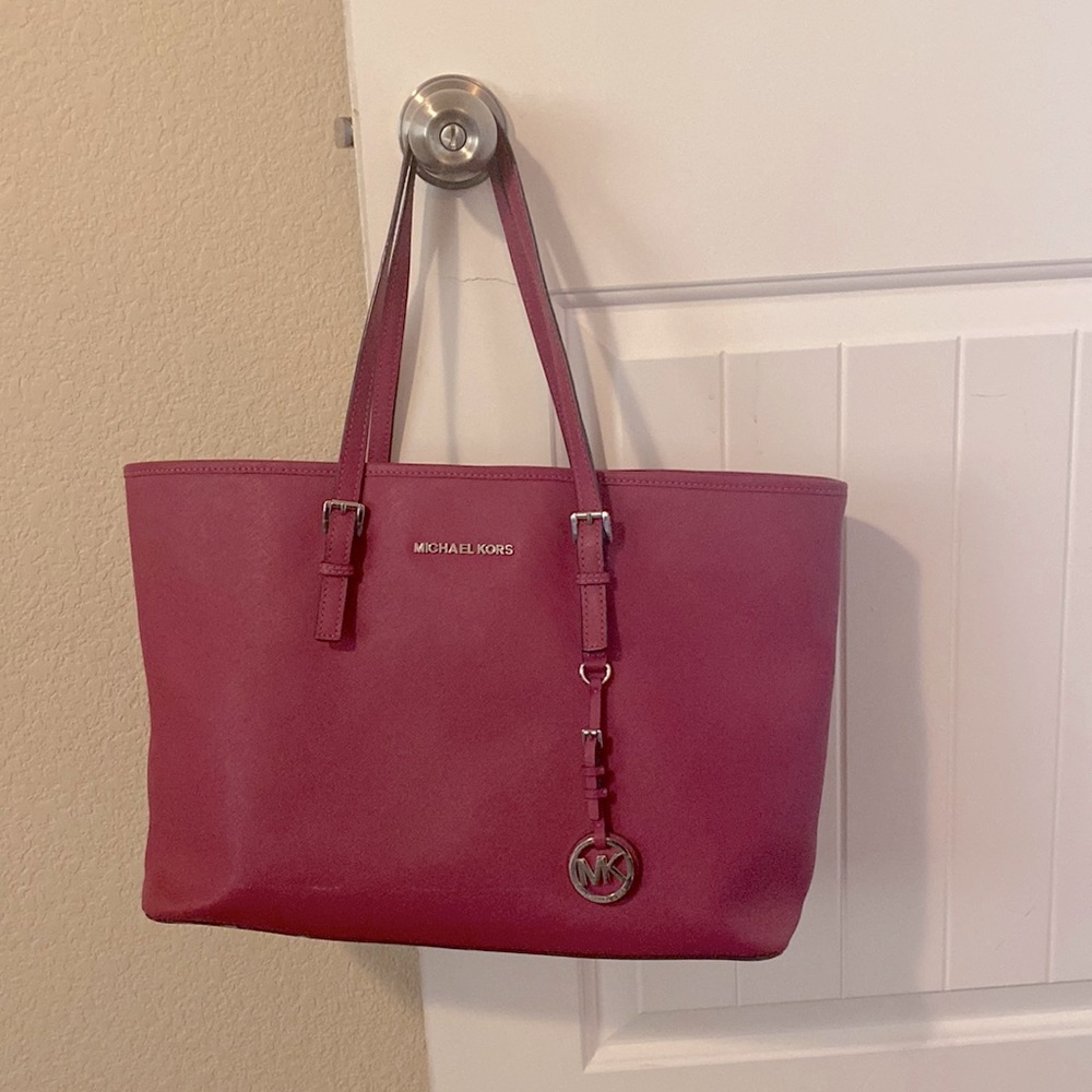 Michael Kors purple purse